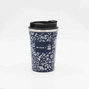 RIXO blue pattern Coffee cups