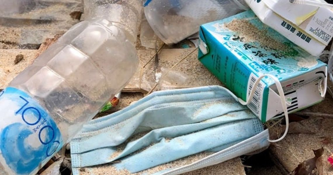 environmental dangers of single use masks